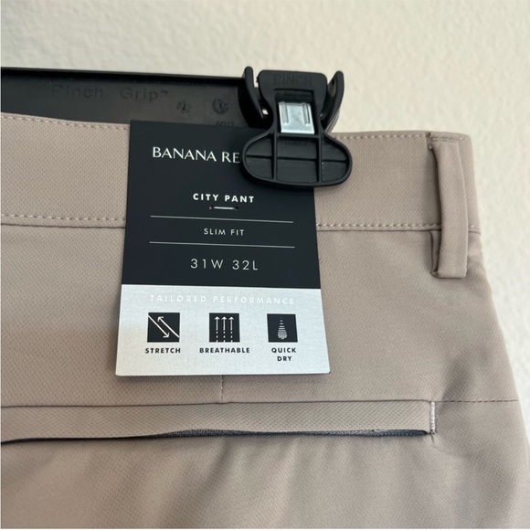 NWT Men’s Banana Republic Slim City Pant in Moonstone 31x32 - Picture 9 of 10